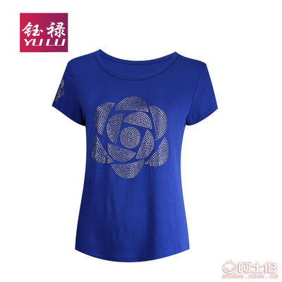 鈺祿夏裝 時(shí)尚與舒適并存的貼鉆打底衫，引領(lǐng)女裝批發(fā)新潮流